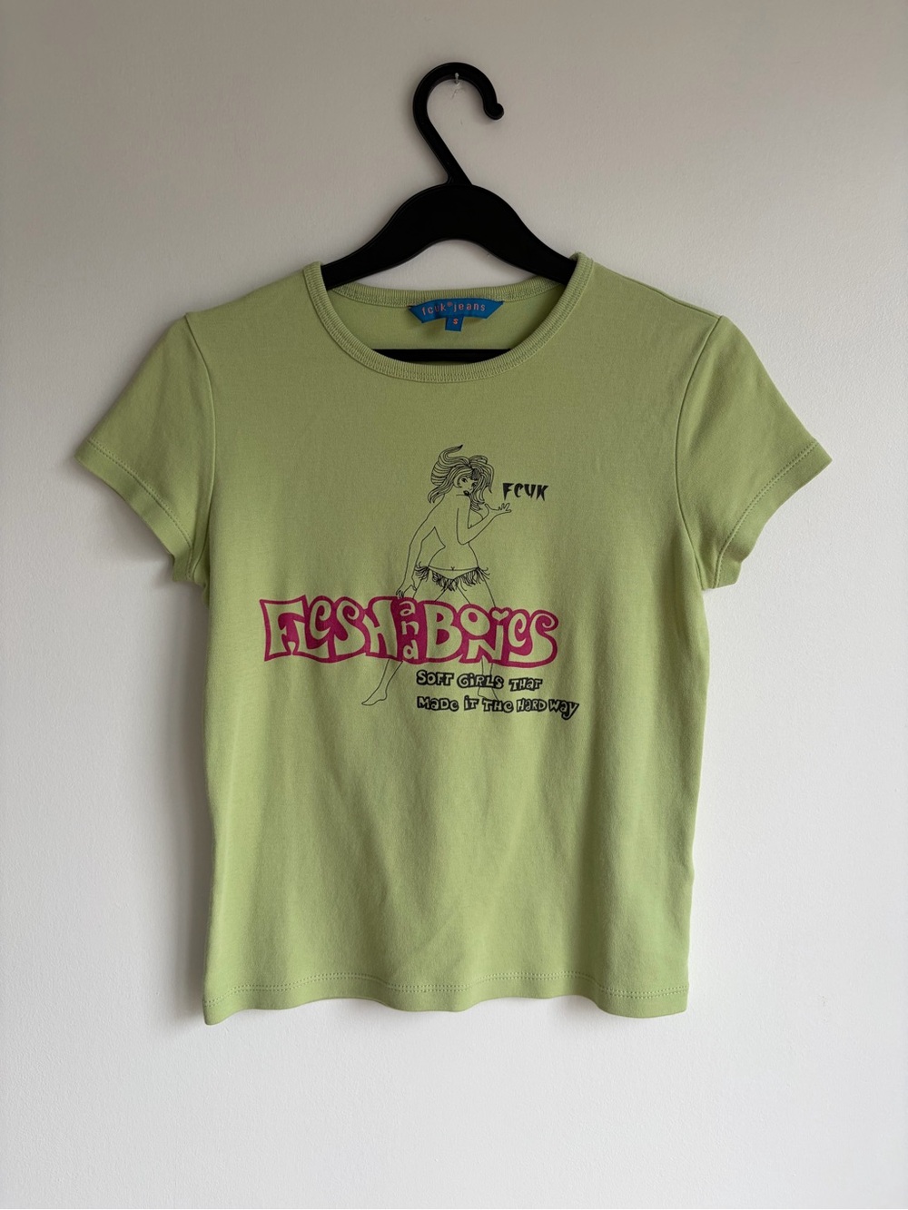 FCUK “Flesh and Bones” Baby Tee